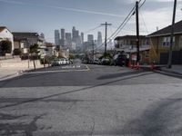Los Angeles Road: Straight Down the Asphalt Path