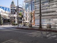 Los Angeles Asphalt Road Under Clear Sky
