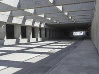 Los Angeles Brutalist Architecture: Concrete Bridge