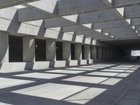 Los Angeles Brutalist Architecture: Concrete Bridge