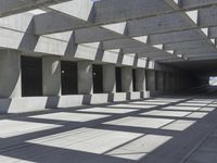 Los Angeles Brutalist Architecture: Concrete Bridge