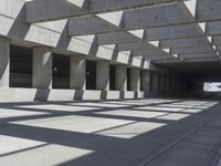 Los Angeles Brutalist Architecture: Concrete Bridge