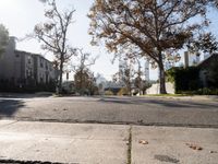 Los Angeles, California: A Clear Sky View Down the Road
