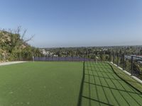 Los Angeles California Landscape with Clear Sky