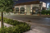 Night Scene in Los Angeles, California