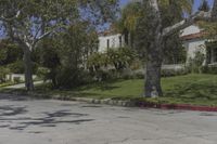 Residential Area in Los Angeles, California