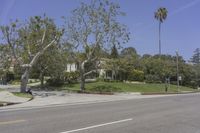 Los Angeles, California: Road in a Residential Area