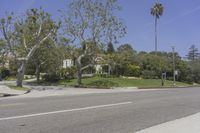 Los Angeles, California: Road in a Residential Area