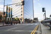 Skyscrapers and Modern Architecture in Los Angeles, California