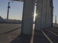 Los Angeles California Sunrise City