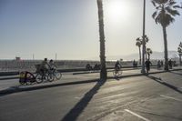 Los Angeles, California, USA: Beach Walkway Overlooking the Ocean