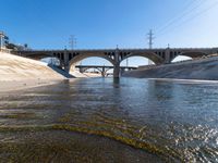 Los Angeles, California, USA: A Bridge Over Water