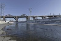 Los Angeles, California, USA: Bridge Reflections