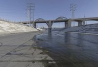 Los Angeles, California, USA: Bridge Reflections