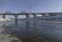 Los Angeles, California, USA: Bridge Reflections