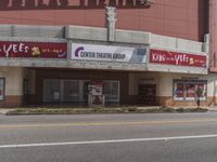 the king and queen of the west movie theater in kansas's central oklahoma is shown here