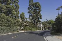 Los Angeles California USA Residential Neighborhood