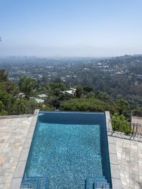 Residential Property with Mountain View in Los Angeles, California, USA