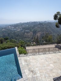 Residential Property with Mountain View in Los Angeles, California, USA