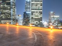 City Life in Los Angeles: Clear Sky Above