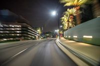 Los Angeles City Life: Night Street Light