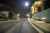 Los Angeles City Life: Night Street Light