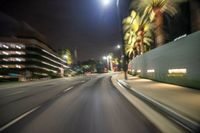 Los Angeles City Life: Night Street Light