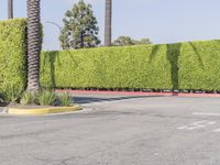 Los Angeles City Road with Clear Sky