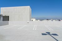 Los Angeles City Skyline: Clear Sky