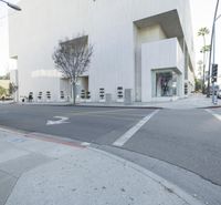 Los Angeles City Streets with Modern Architecture 001