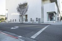 Los Angeles City Streets with Modern Architecture 003