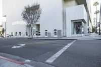 Los Angeles City Streets with Modern Architecture 004