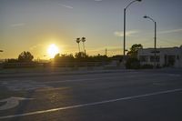 Los Angeles City at Sunrise: Clear Sky and Sunshine