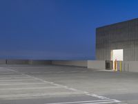 Los Angeles Cityscape: A Building on the Street