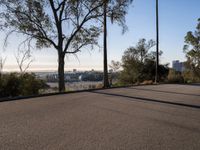 Los Angeles Cityscape: Clear Skies and Urban Roads