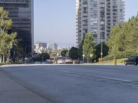 Los Angeles Cityscape: Clear Sky Day