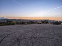 Los Angeles Cityscape at Dawn: A Helipad View