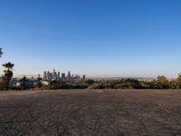 Los Angeles Cityscape: A Dawn Walking on Asphalt