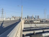 Los Angeles Cityscape on a Day with Skyline