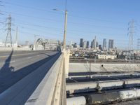 Los Angeles Cityscape on a Day with Skyline