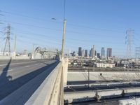 Los Angeles Cityscape on a Day with Skyline