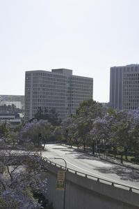 Los Angeles Cityscape: High-Rise Buildings and Urban Skyline