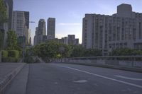 Los Angeles Cityscape at Dawn
