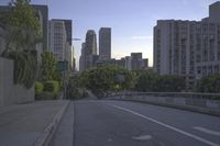 Los Angeles Cityscape at Dawn