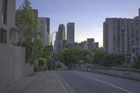 Los Angeles Cityscape at Dawn