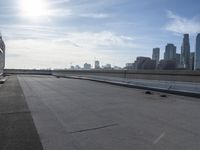 Los Angeles Cityscape: Skyline against a Clear Sky