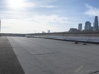 Los Angeles Cityscape: Skyline against a Clear Sky