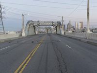 Los Angeles Cityscape and Skyline at Dawn