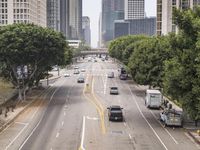 Los Angeles Cityscape: A View of Skyscrapers