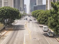 Los Angeles Cityscape: A View of Skyscrapers